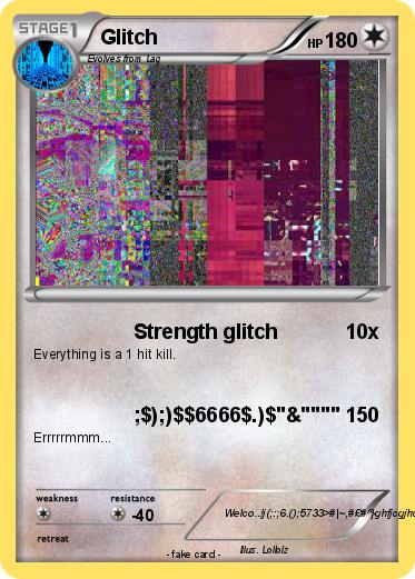 Pokemon Glitch