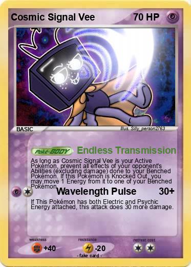 Pokemon Cosmic Signal Vee