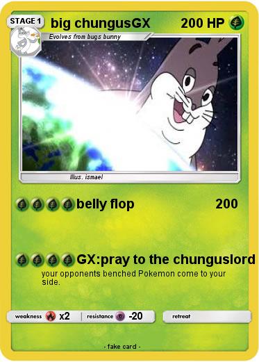 Pokemon big chungusGX