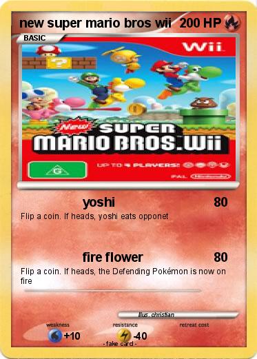 Pokemon new super mario bros wii