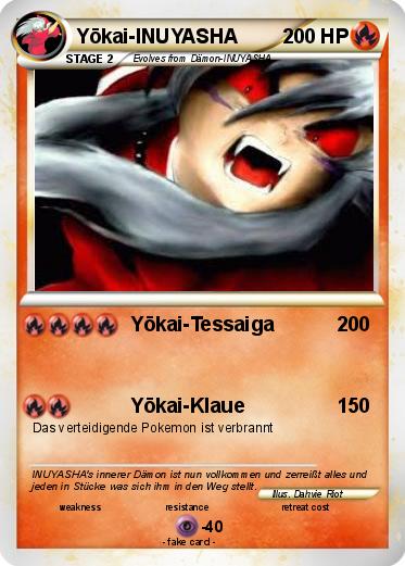 Pokemon Yōkai-INUYASHA