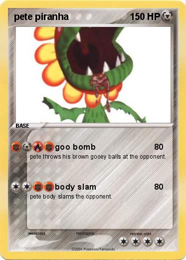 Pokemon pete piranha