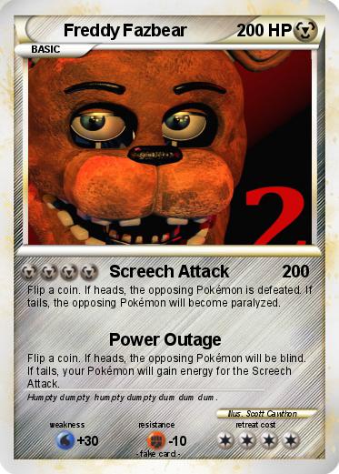 Pokemon Freddy Fazbear
