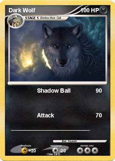 Pokemon Dark Wolf
