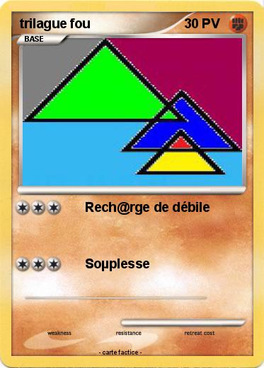 Pokemon trilague fou