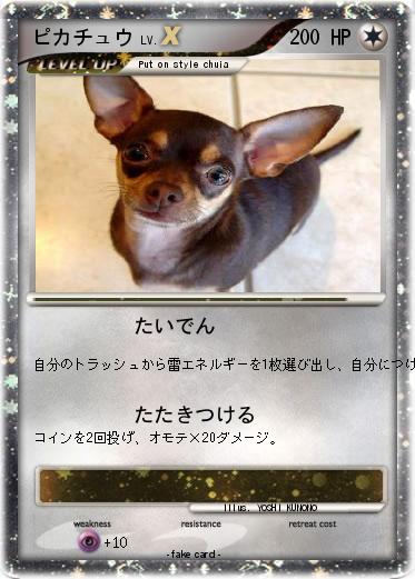 Pokemon ピカチュウ
