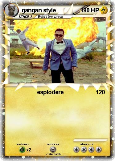 Pokemon gangan style