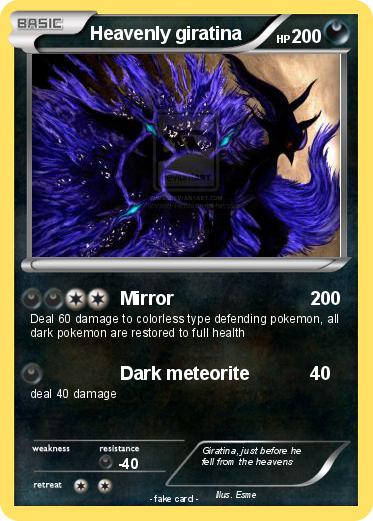 Pokemon Heavenly giratina