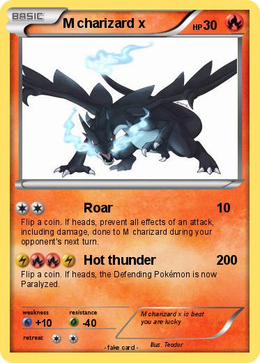Pokemon M charizard x