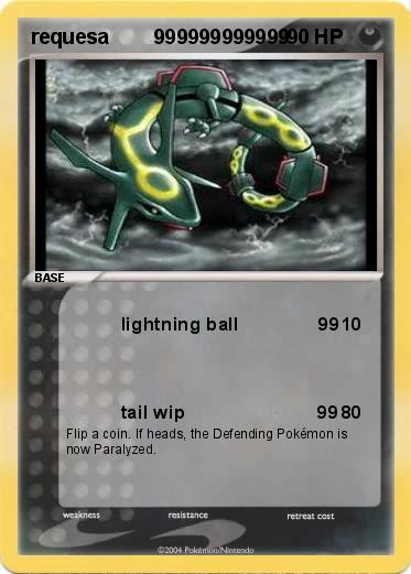 Pokemon requesa        999999999999