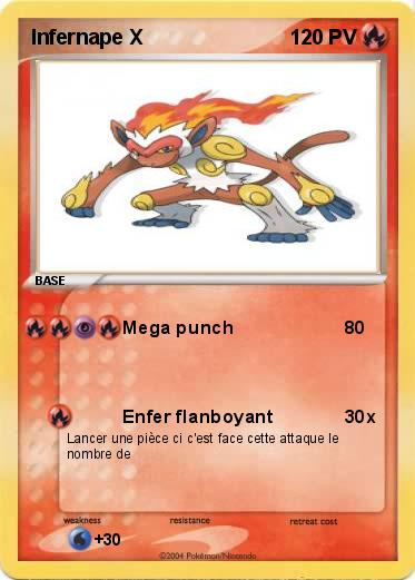 Pokemon Infernape X