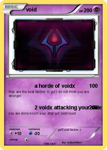 Pokemon void