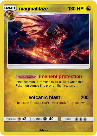 Pokemon magmablaze