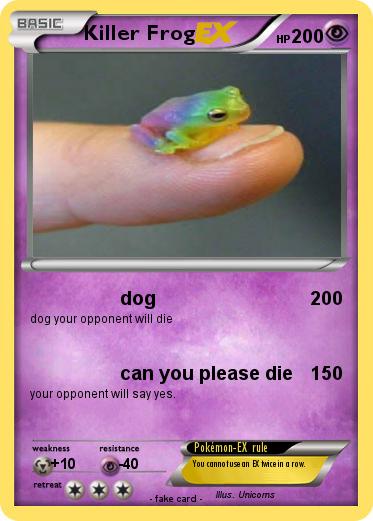 Pokemon Killer Frog