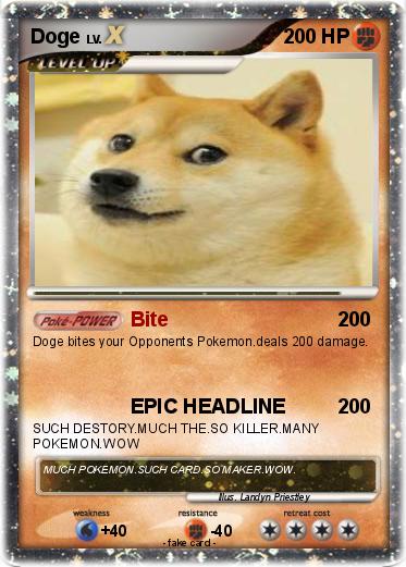 Pokemon Doge