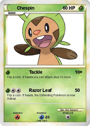 Pokemon Chespin