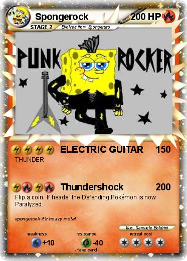 Pokemon Spongerock
