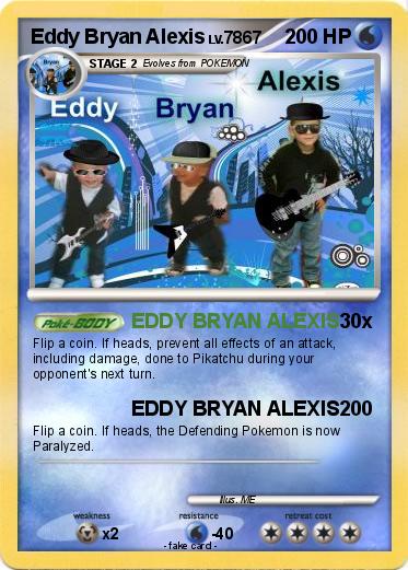 Pokemon Eddy Bryan Alexis