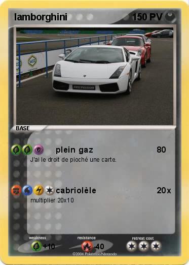 Pokemon lamborghini
