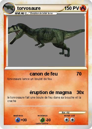 Pokemon torvosaure