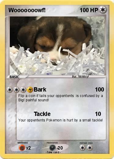 Pokemon Wooooooowf!