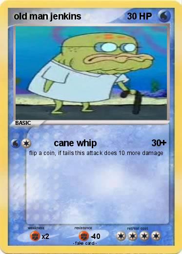 Pokemon old man jenkins