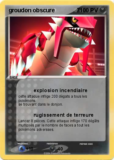 Pokemon groudon obscure              7