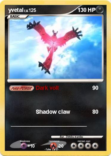 Pokemon yvetal