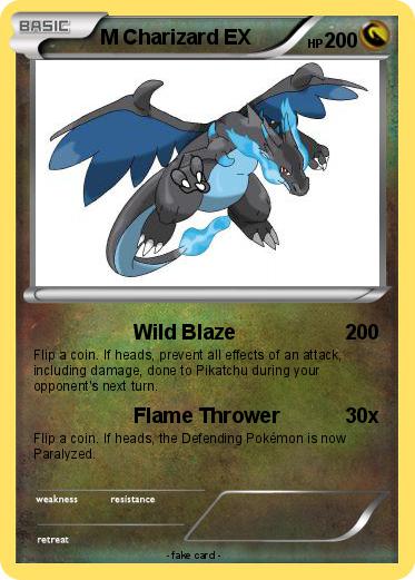 Pokemon M Charizard EX