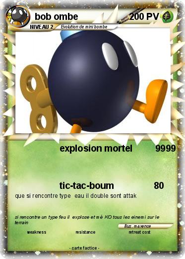 Pokemon bob ombe
