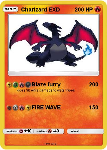 Pokemon Charizard EXD