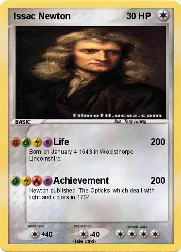 Pokemon Issac Newton