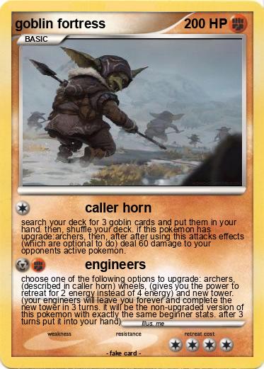 Pokemon goblin fortress