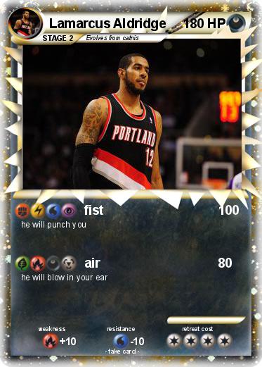 Pokemon Lamarcus Aldridge