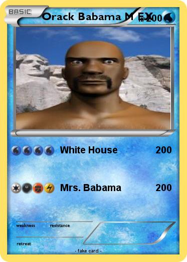 Pokemon Orack Babama M EX