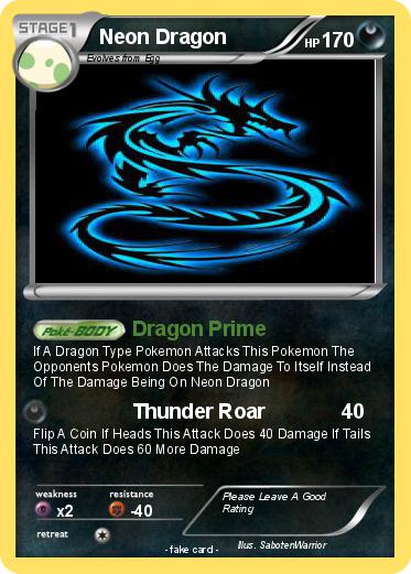 Pokemon Neon Dragon