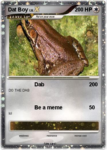 Pokemon Dat Boy