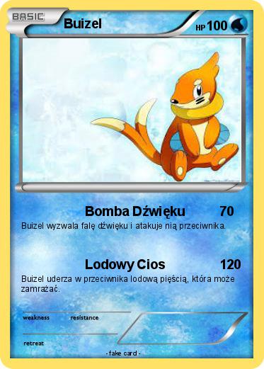 Pokemon Buizel