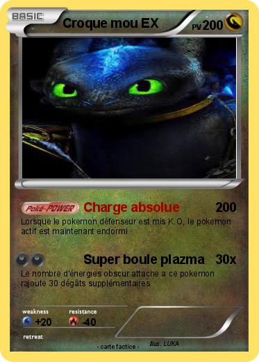 Pokemon Croque mou EX
