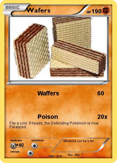 Pokemon Wafers