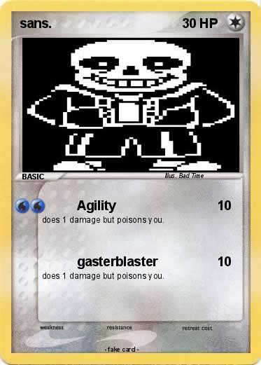 Pokemon sans.