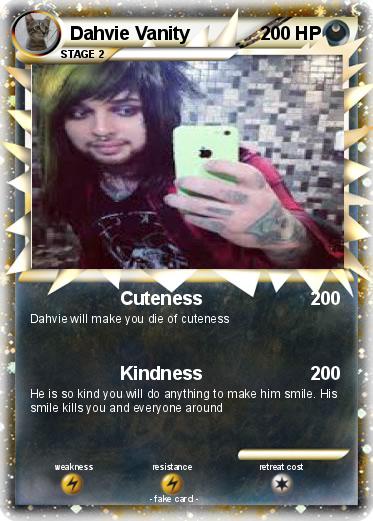 Pokemon Dahvie Vanity