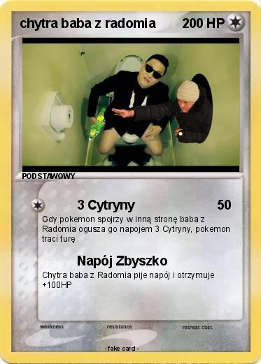 Pokemon chytra baba z radomia