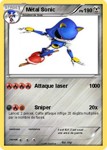 Pokemon Métal Sonic