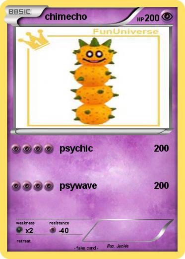 Pokemon chimecho