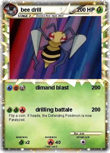 Pokemon bee drill