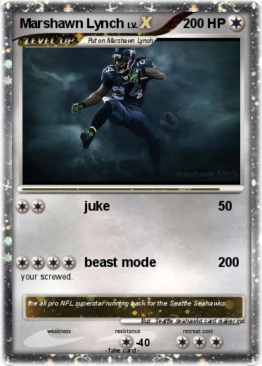 Pokemon Marshawn Lynch