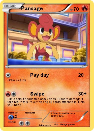 Pokemon Pansage