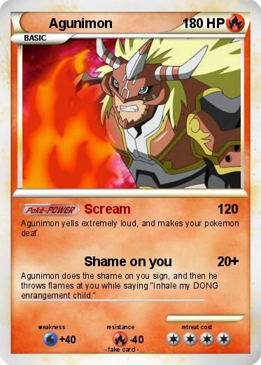Pokemon Agunimon