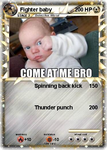 Pokemon Fighter baby